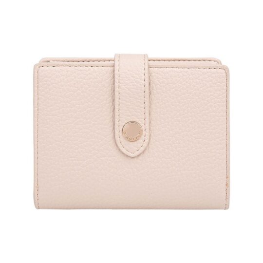 Denarnica LS COLLECTION - bež, darilna škatla