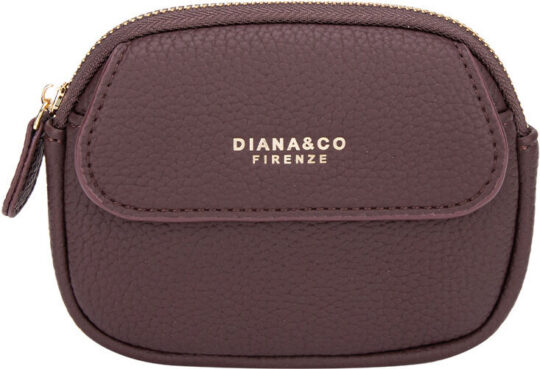 Denarnica LS COLLECTION - vijolična, darilna škatla