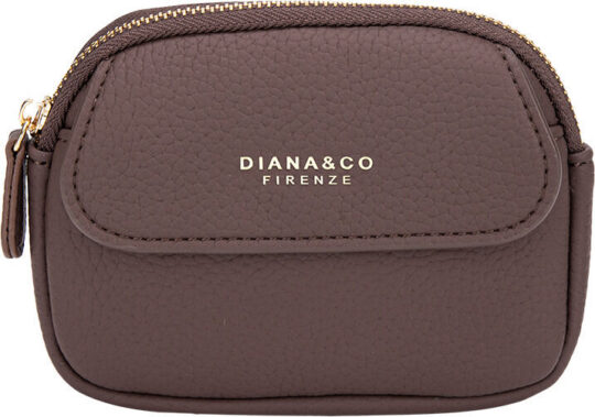 Denarnica LS COLLECTION - rjava, darilna škatla