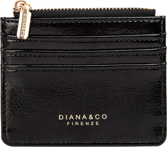 Denarnica LS COLLECTION - črna, darilna škatla