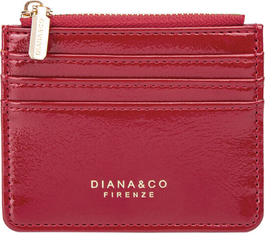 Denarnica LS COLLECTION - rdeča, darilna škatla