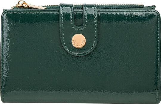 Denarnica LS COLLECTION - zelena, darilna škatla