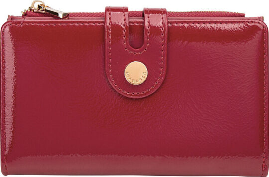 Denarnica LS COLLECTION - rdeča, darilna škatla