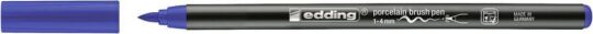 Brushpen E-4200 - za porcelan, moder 003