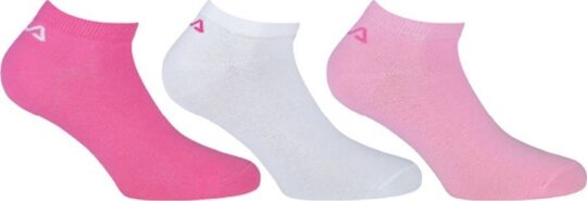 Nogavice FILA - kratke, pink panther, 3 pari