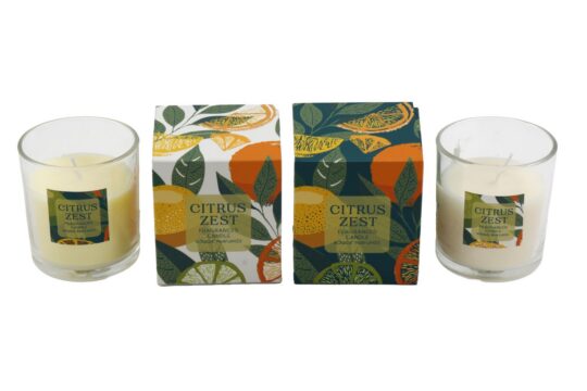 Dišeča sveča SILFC - citrus zest, 65 g, sort