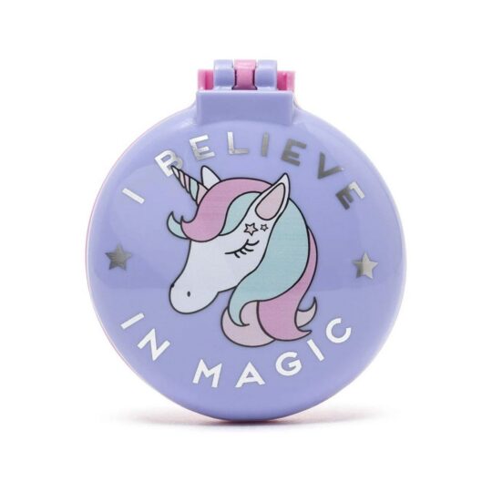 Krtača z ogledalcem LEGAMI - unicorn, 4 v 1