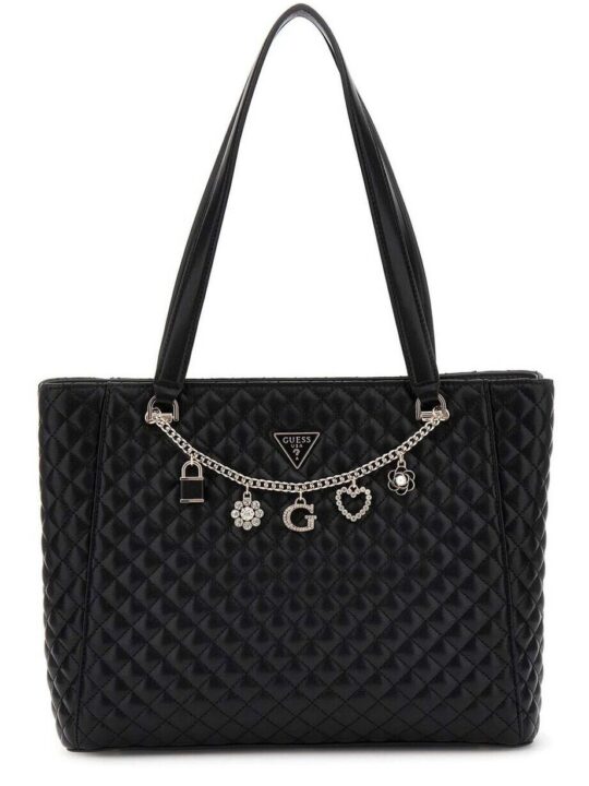 Torbica GUESS Everlee - črna