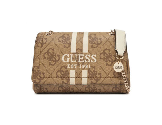 Torbica za čez ramo GUESS Noelle II - bež