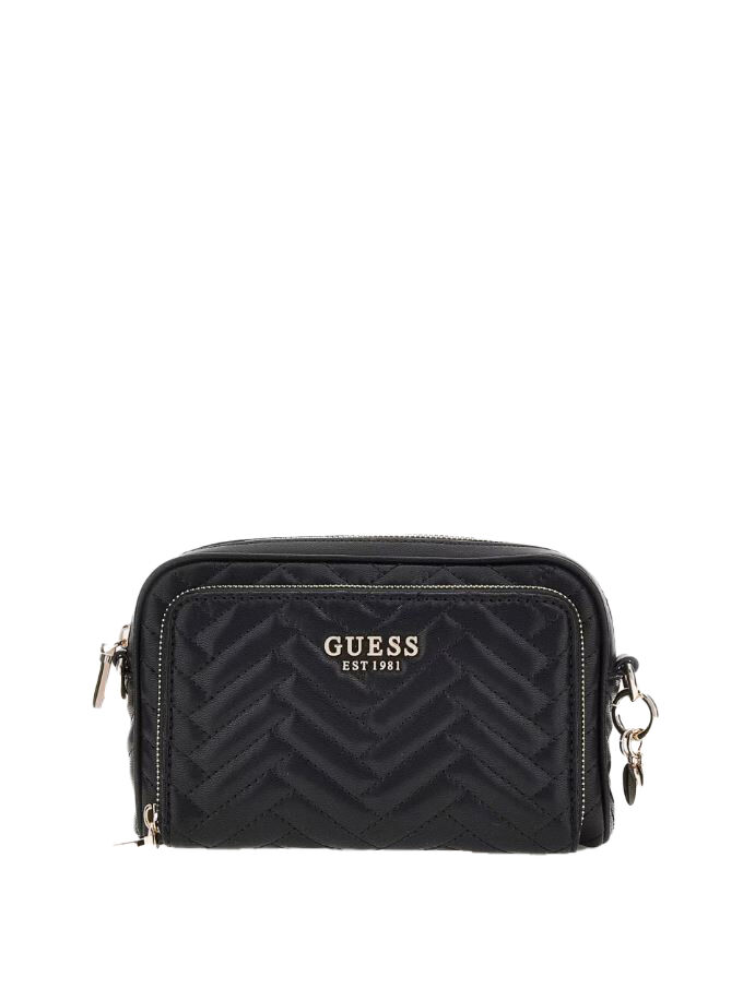 Torbica za čez ramo GUESS - črna