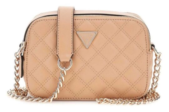 Torbica za čez ramo GUESS Giully II - bež