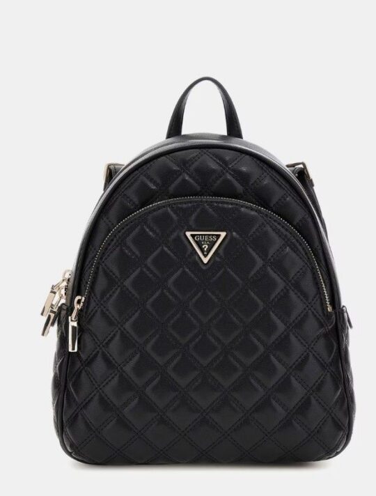 Modni nahrbtnik GUESS Giully II - črn