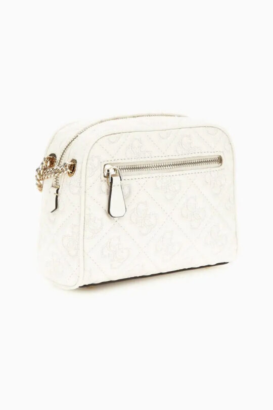 Torbica za čez ramo GUESS Adelasia - bela