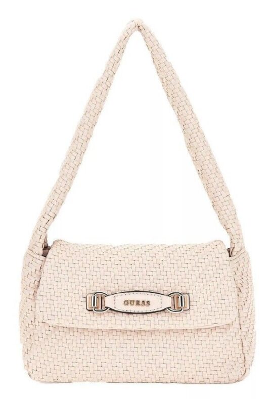 Torbica za čez ramo GUESS Francy - krem