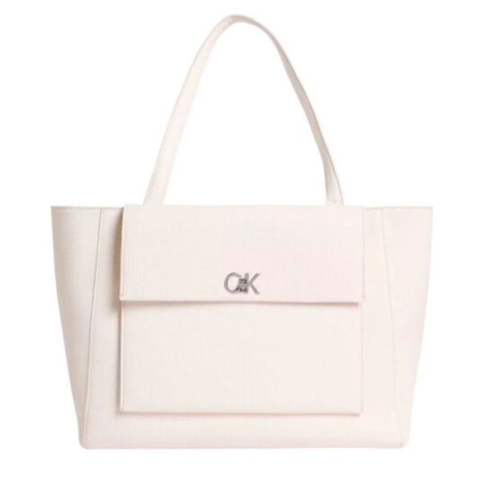 Torbica CALVIN KLEIN Medium - krem