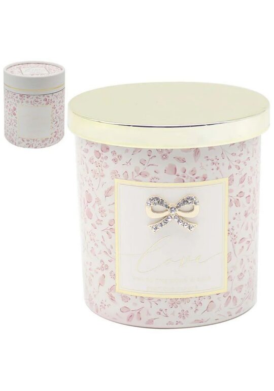 Dišeča sveča LEONARDO - pomegranate noir, love you to the moon and back