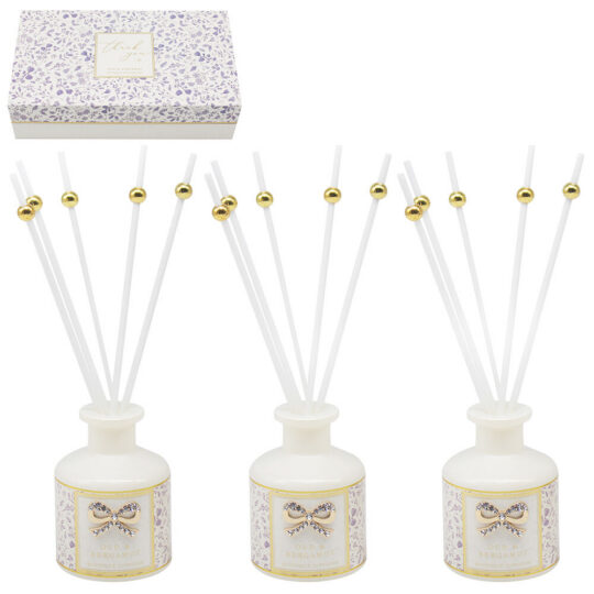 Darilni set LEONARDO - difuzor, pomegranate noir, thank you, 3v1