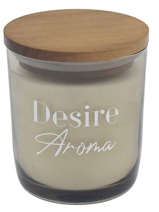 Dišeča sveča LEONARDO - santal, desire aroma, 200 g