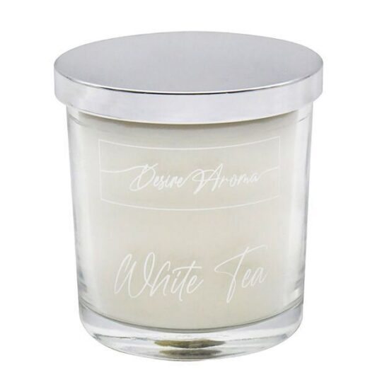 Dišeča sveča LEONARDO - white tea, desire aroma, 220 g