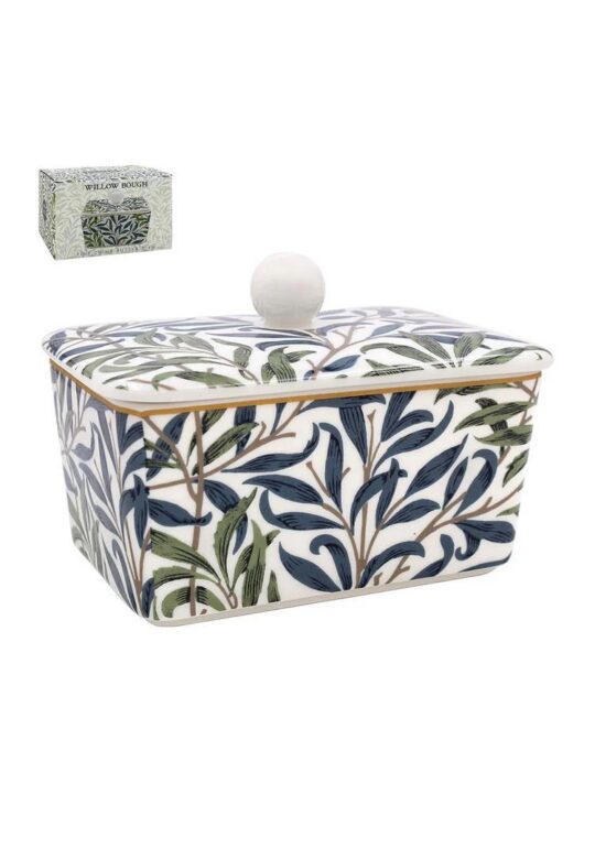 Posoda za maslo LEONARDO Willow Bough - cvetlični motiv
