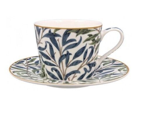 2-delni set skodelic LEONARDO Willow Bough - s podstavkom