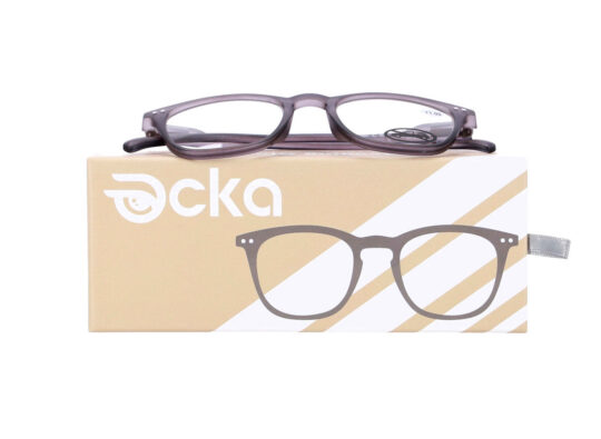 Bralna očala - za njo in zanj, siva, +1,00 dioptrije