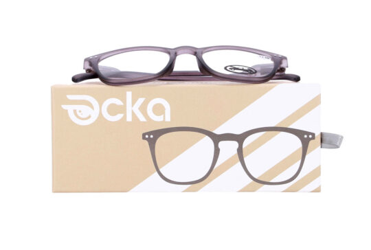 Bralna očala - za njo in zanj, siva, +2,00 dioptrije