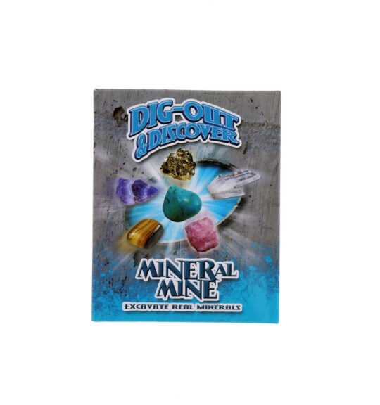 Igrača MIAU - set za izkopavanje poldragega kamna, display 16/1