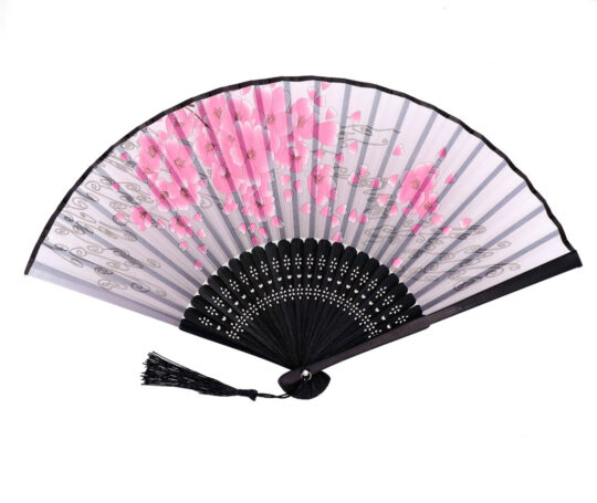 Pahljača MIAU - roza, flowers