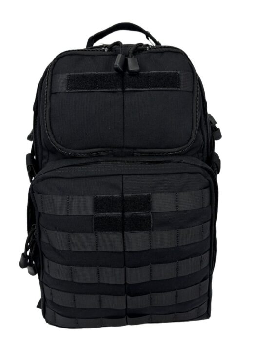 Vojaški nahrbtnik Swiss Only - črn, 28x21x46cm