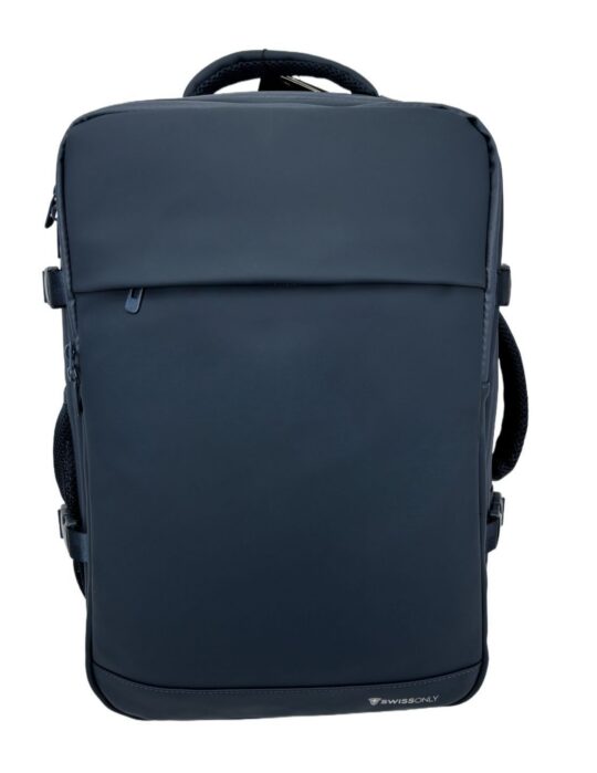 Potovalni nahrbtnik Swiss Only Underseat - moder, 27L, PU