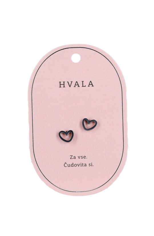 Uhani SWEETHEARTS Hvala - srebrni