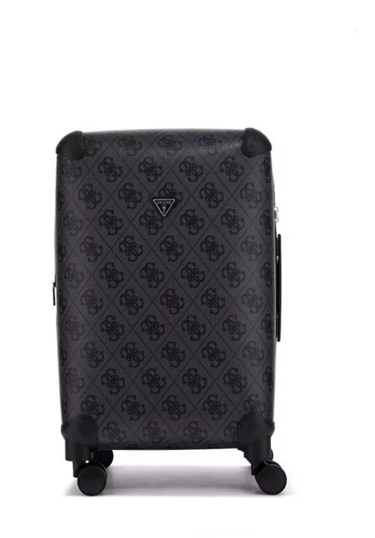 Kovček GUESS Berta - siv (ženski)