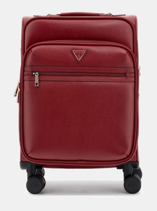Kovček GUESS Norom - rdeč