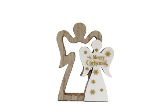 Dekoracija SILFC Angel Xmas - 8 x 12 cm