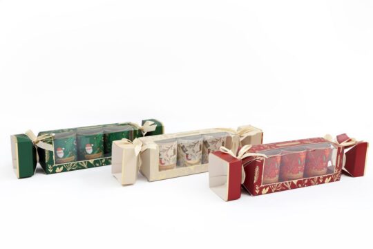 Darilni set SILFC - svečnik, sort, 3v1