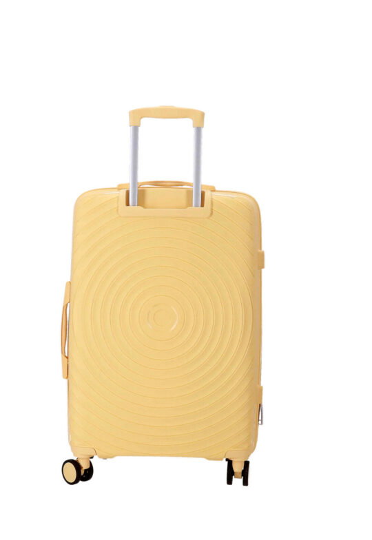 Kovček TRAVEL AND MORE - masleno rumen, srednji, 70l