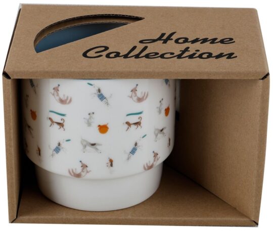 Skodelica HOME COLLECTION - svetlo modra, 420ml