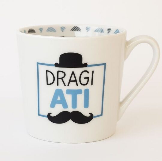 Skodelica HOME COLLECTION - dragi ati, 400 ml