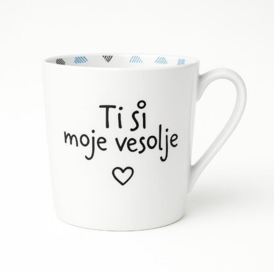 Skodelica HOME COLLECTION - 400 ml, ti si moje vesolje