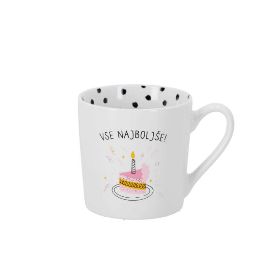 Skodelica HOME COLLECTION - vse najboljše, 400 ml