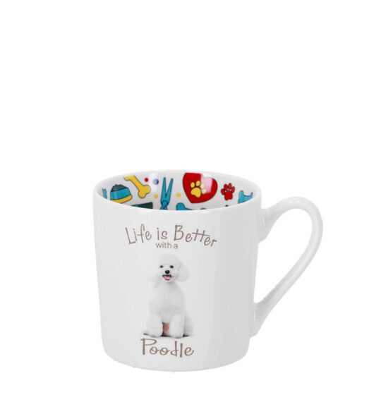 Skodelica HOME COLLECTION poddle - keramična, 400 ml