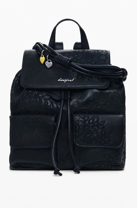 Modni nahrbtnik  DESIGUAL - črn