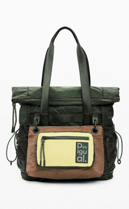 Modni nahrbtnik DESIGUAL - zelen