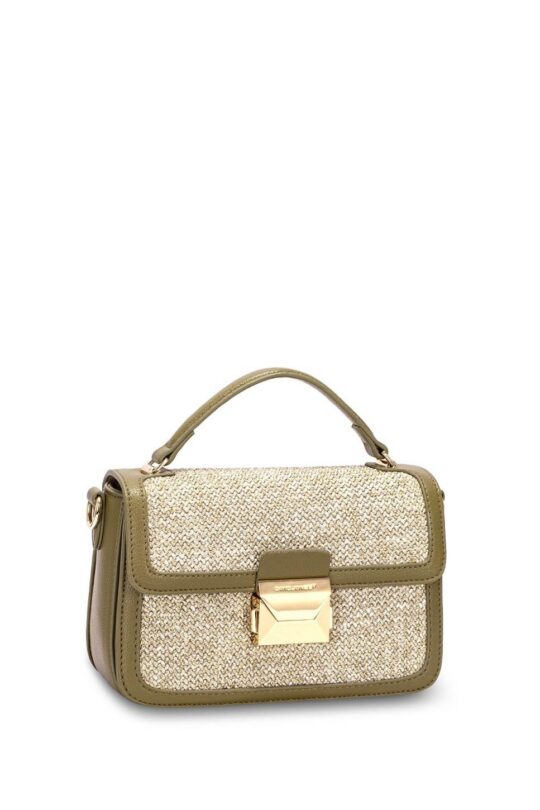 Torbica za čez ramo DAVID JONES - kaki