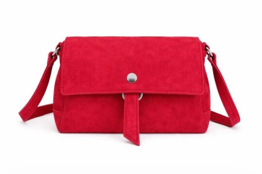 Torbica za čez ramo LS COLLECTION Diana- rdeča