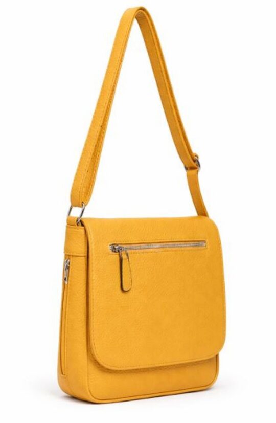 Torbica LS Collection - rumena, na eno ramo