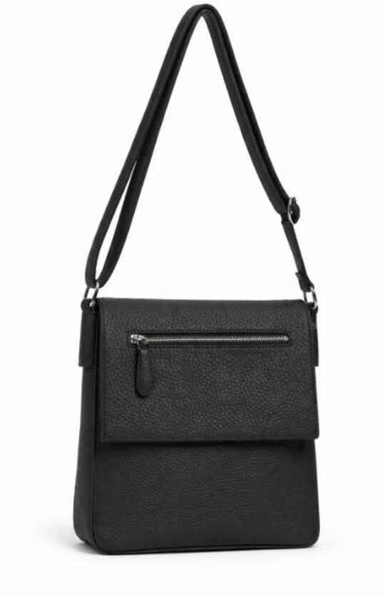 Torbica LS Collection - črna, na eno ramo