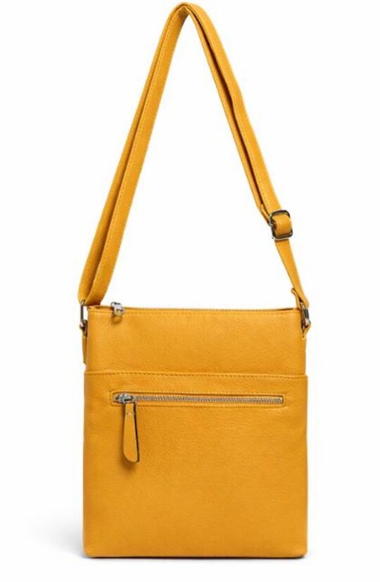 Torba LS Collection - rumena, na eno ramo