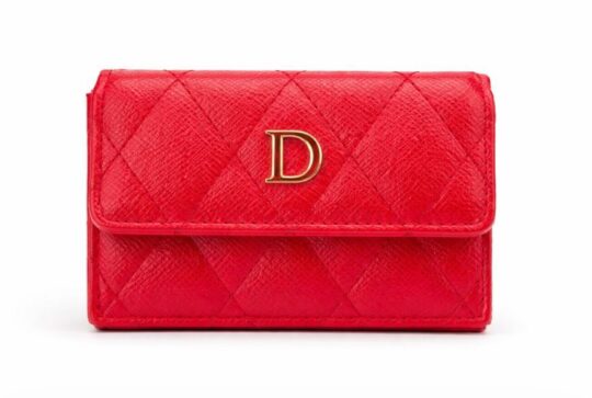 Denarnica LS Collection Diana- rdeča